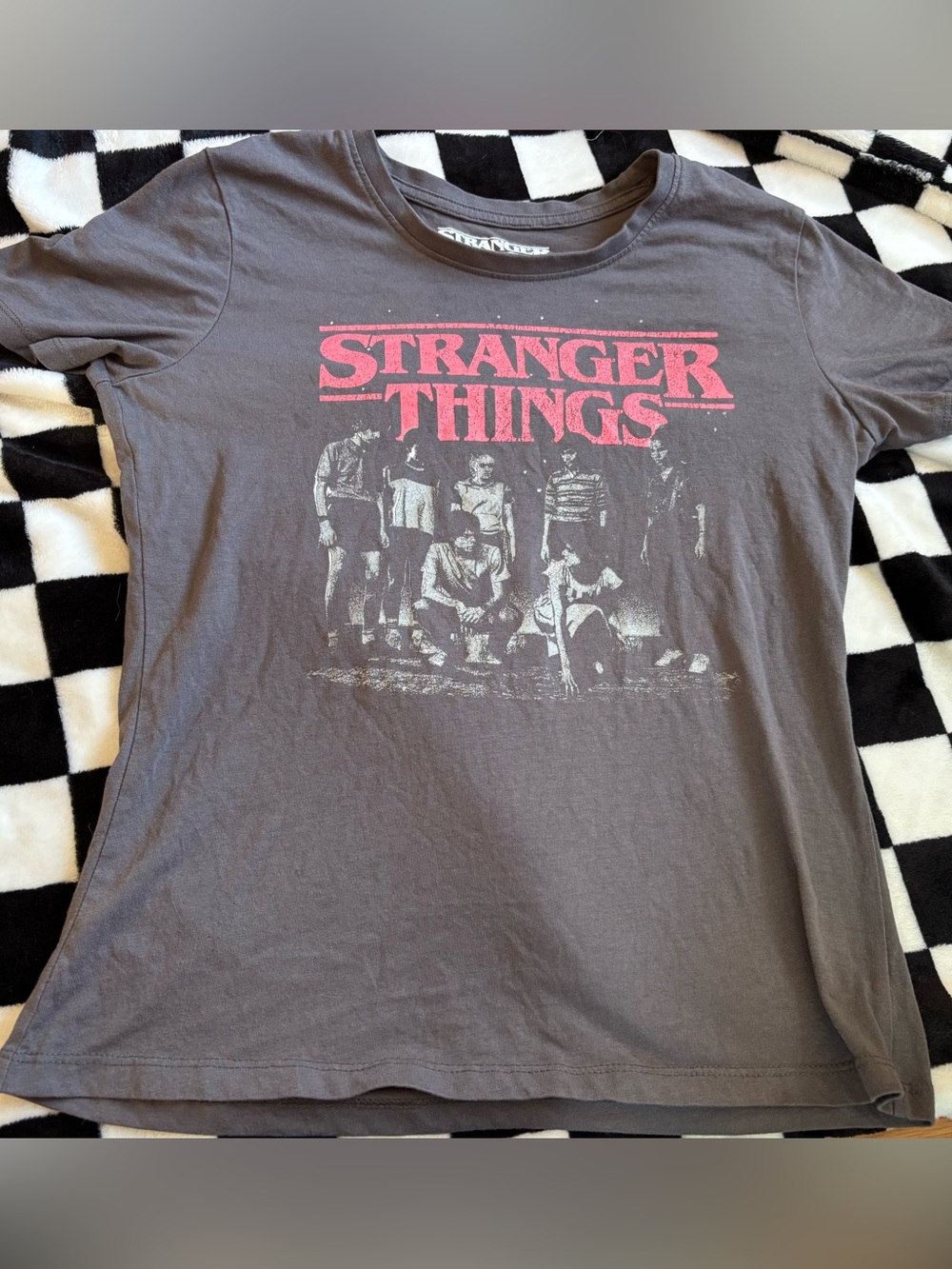 Ladies size small stranger things tshirt